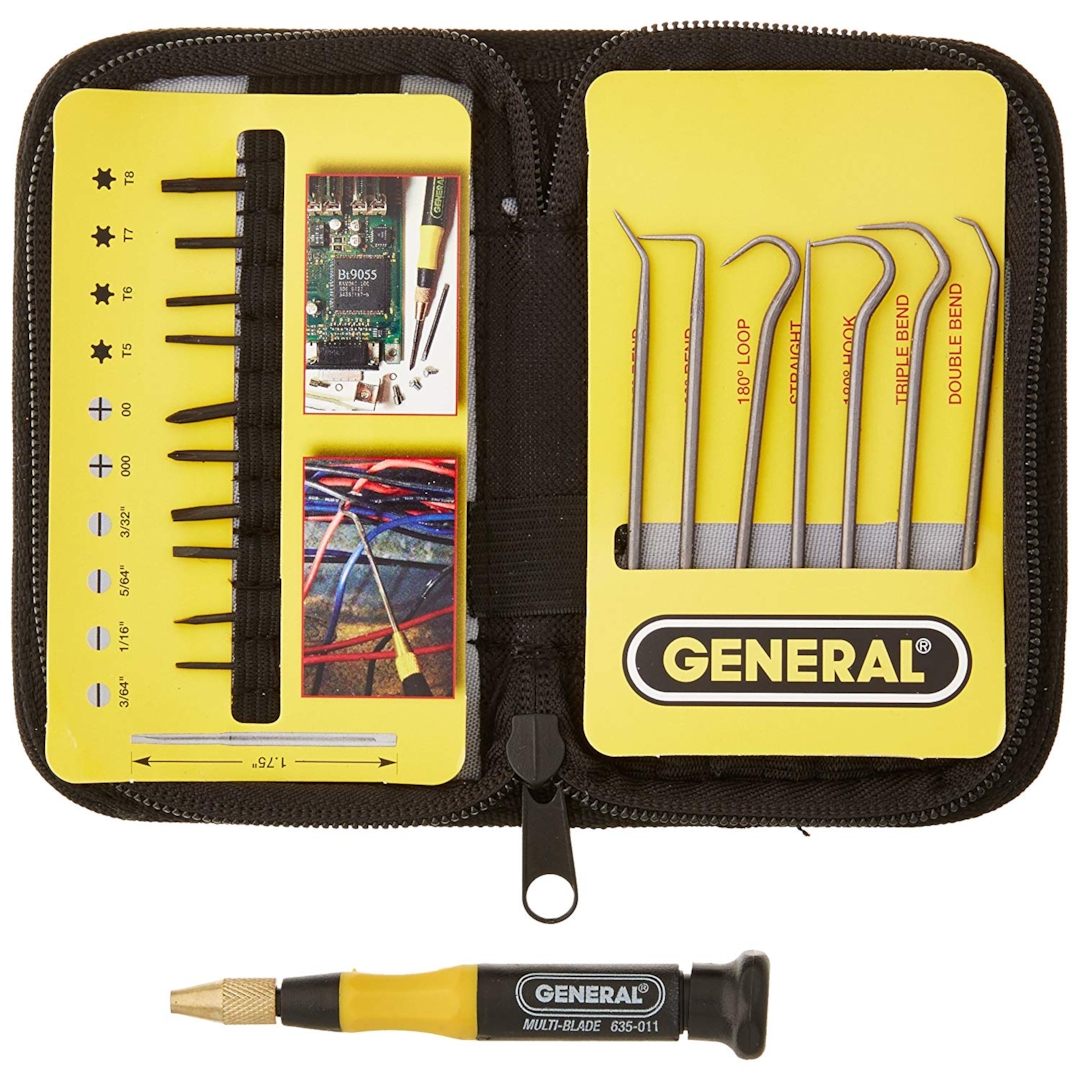 GENERAL TOOLS - KIT PARA MICRO REPAROS