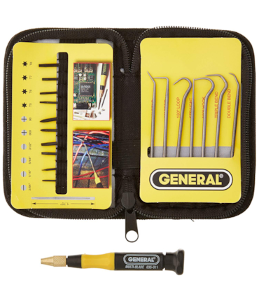 GENERAL TOOLS - KIT PARA MICRO REPAROS