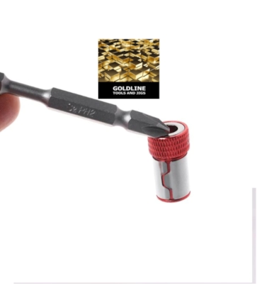 GOLDLINE - 3 BITS FIXADORES PARA PONTEIRAS E PARAFUSOS GOLDLINE - 3 BITS FIXADORES PARA PONTEIRAS E PARAFUSOS