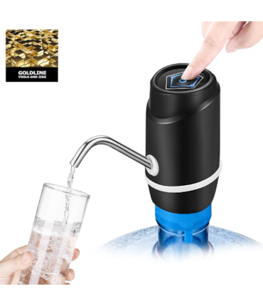 GOLDLINE - BOMBA ELÉTRICA PARA GALÃO DE ÁGUA - BLACK GOLDLINE - BOMBA ELÉTRICA PARA GALÃO DE ÁGUA - BLACK