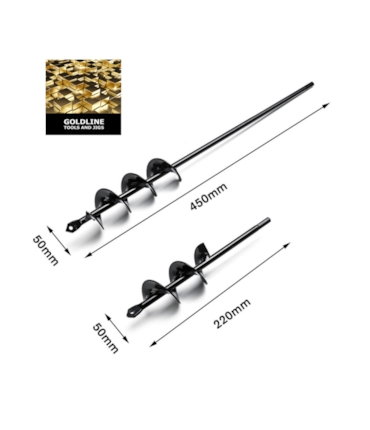 GOLDLINE - BROCA AUGER PARA JARDINAGEM E CULTIVO GOLDLINE - BROCA AUGER PARA JARDINAGEM E CULTIVO