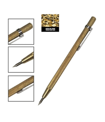 GOLDLINE- CANETA RISCADORA MARCADORA - PONTA EM TUNGSTÊNIO