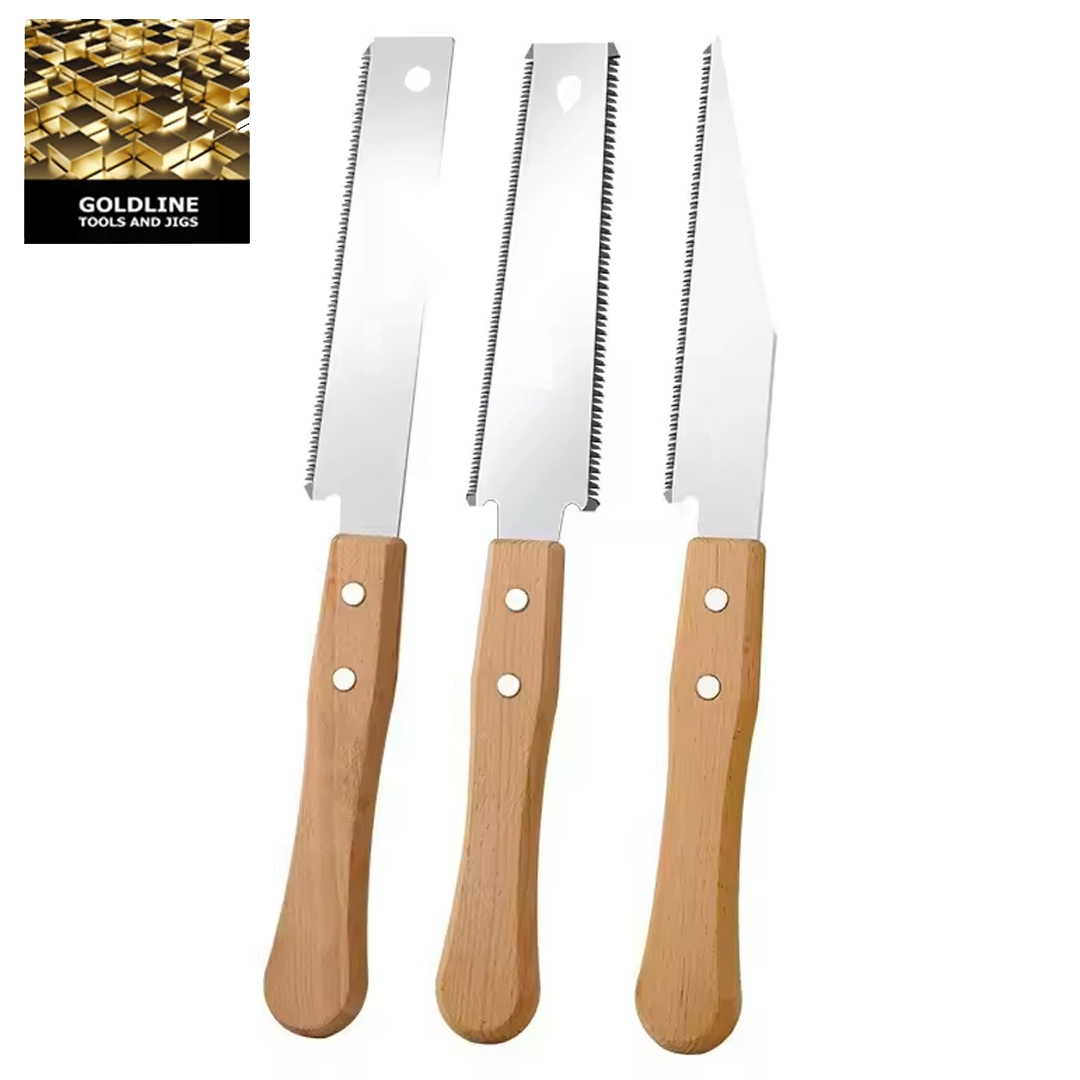 GOLDLINE - COMBO 3 SERROTES DE PRECISÃO FLUSH CUTTING