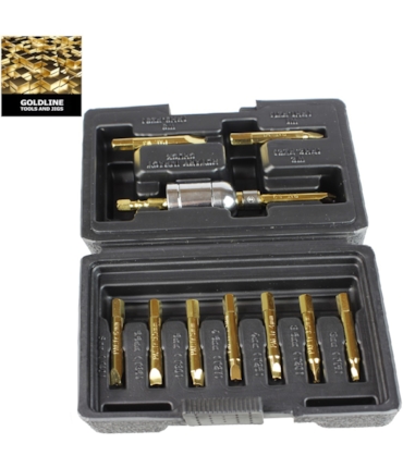 GOLDLINE - CONJUNTO COM 10 BITS