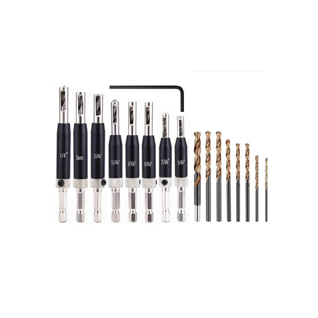 GOLDLINE - CONJUNTO DE BROCAS CENTRALIZADORAS