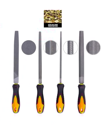 GOLDLINE - CONJUNTO DE LIMAS E GROSAS ESPECIAIS GOLDLINE - CONJUNTO DE LIMAS E GROSAS ESPECIAIS