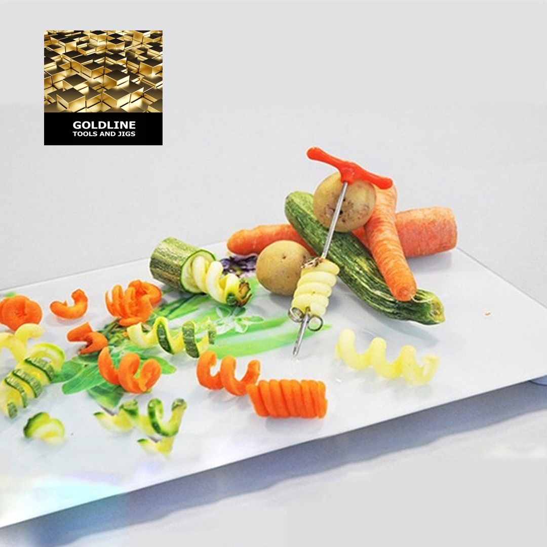 GOLDLINE - CORTADOR DE LEGUMES EM ESPIRAL - TWIST SLICER