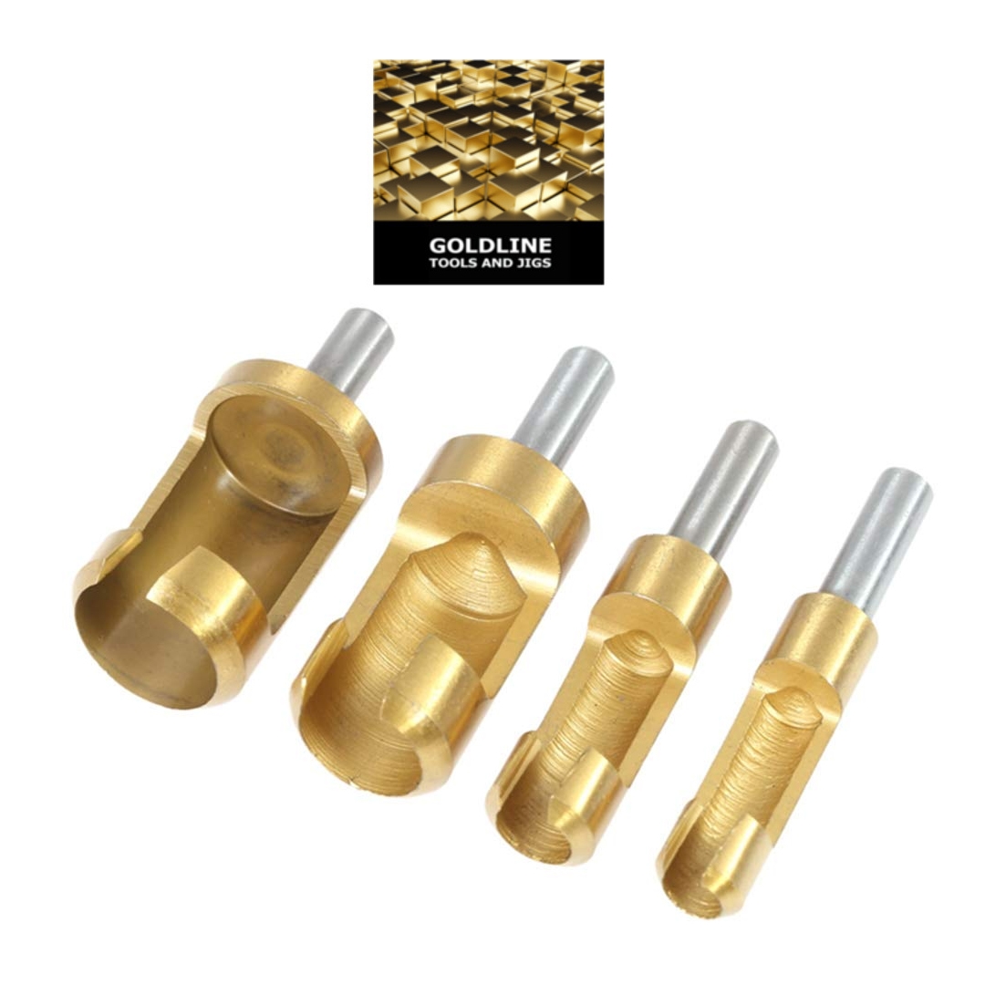 GOLDLINE - CORTADORES DE CAVILHAS E PLUGS EM TITÂNIO