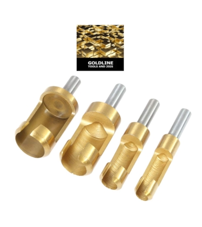 GOLDLINE - CORTADORES DE CAVILHAS E PLUGS EM TITÂNIO