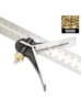GOLDLINE - ESQUADRO COMBINADO MULTIFUNCIONAL - 60 CM