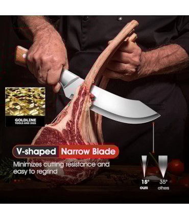 GOLDLINE - FACA TIPO JAPONESA PARA COZINHA GOLDLINE - FACA TIPO JAPONESA PARA COZINHA