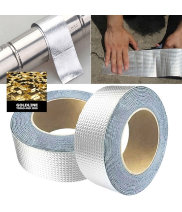 GOLDLINE - FITA DE ALUMÍNIO EM ALTA RESISTÊNCIA GOLDLINE - FITA DE ALUMÍNIO EM ALTA RESISTÊNCIA