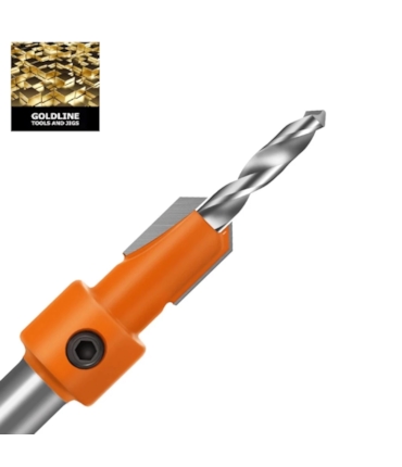 GOLDLINE - FRESA ESCAREADORA COM REVESTIMENTO ANTICORROSÃO - 3 MM