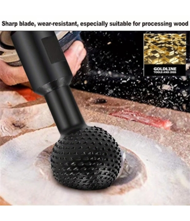 GOLDLINE - FRESA ESFÉRICA PARA MADEIRA - M14