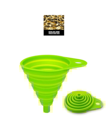 GOLDLINE - FUNIL EM SILICONE EXPANSÍVEL GOLDLINE - FUNIL EM SILICONE EXPANSÍVEL