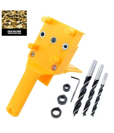 GOLDLINE - GABARITO MÉTRICO PARA CAVILHAS COM BROCAS E LIMITADORES GOLDLINE - GABARITO MÉTRICO PARA CAVILHAS COM BROCAS E LIMITADORES