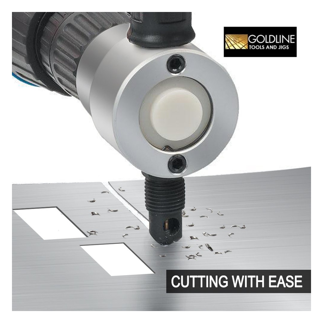 GOLDLINE - JIG PARA CORTAR CHAPA DE METAL