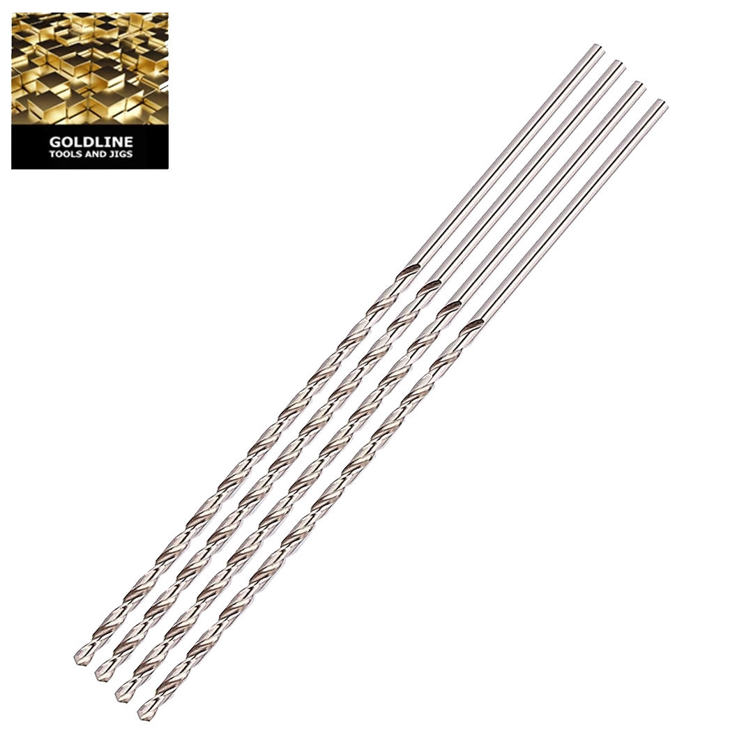 GOLDLINE - JOGO DE BROCAS PARA MADEIRA - 4 MM