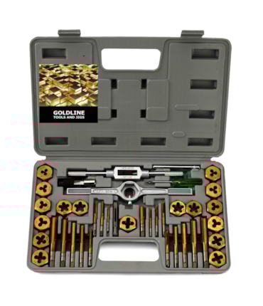 GOLDLINE - JOGO DE MACHOS E COSSINETES EM TITÂNIO