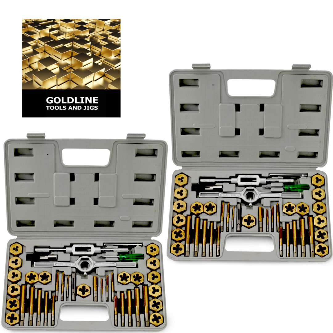 GOLDLINE - JOGO DE MACHOS E COSSINETES EM TITÂNIO