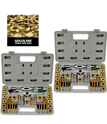 GOLDLINE - JOGO DE MACHOS E COSSINETES EM TITÂNIO