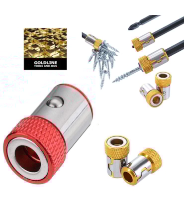 GOLDLINE -  KIT COM PONTEIRAS E BITS FIXADORES GOLDLINE -  KIT COM PONTEIRAS E BITS FIXADORES