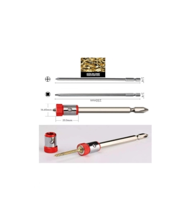 GOLDLINE -  KIT COM PONTEIRAS E BITS FIXADORES GOLDLINE -  KIT COM PONTEIRAS E BITS FIXADORES