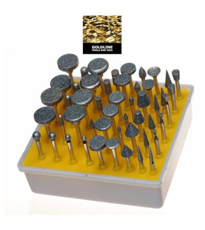 GOLDLINE - KIT DE BROCAS DIAMANTADAS PARA DREMEL E MICRORRETÍFICA