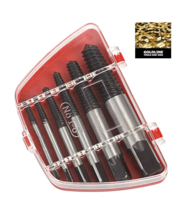 GOLDLINE - KIT DE BROCAS PARA EXTRAÇÃO DE PARAFUSOS DANIFICADOS