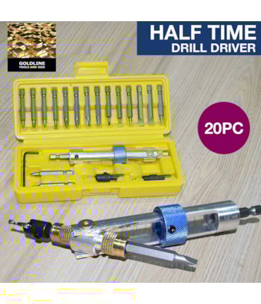 GOLDLINE - KIT FURAÇÃO REVERSÍVEL HALF-TIME