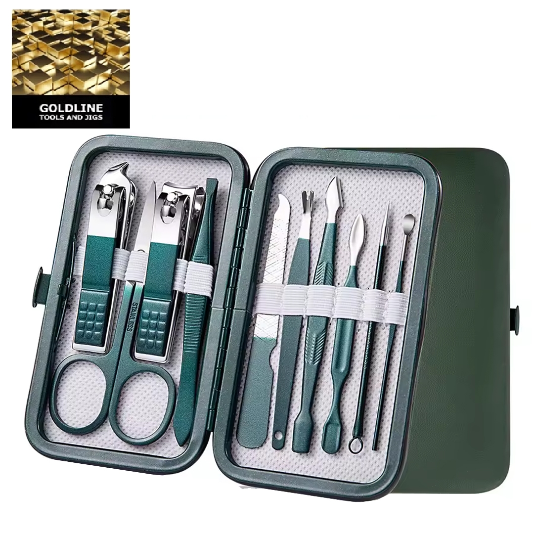GOLDLINE - KIT MANICURE - 10 PEÇAS