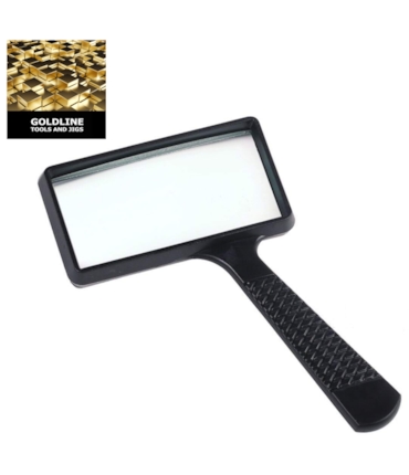 GOLDLINE - LUPA COM VISOR GRANDE - 5 X