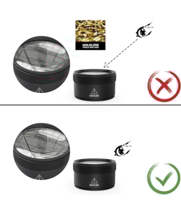 GOLDLINE - LUPA DE BOLSO - 30 X GOLDLINE - LUPA DE BOLSO - 30 X