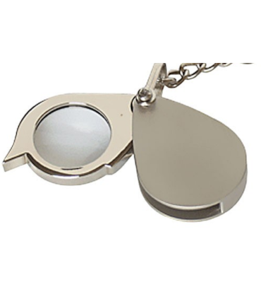 GOLDLINE - LUPA DE BOLSO COM CHAVEIRO GOLDLINE - LUPA DE BOLSO COM CHAVEIRO