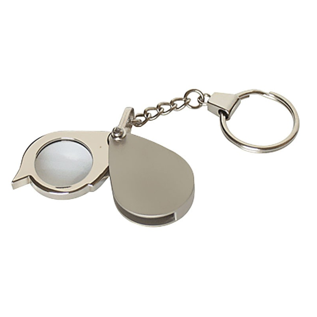 GOLDLINE - LUPA DE BOLSO COM CHAVEIRO