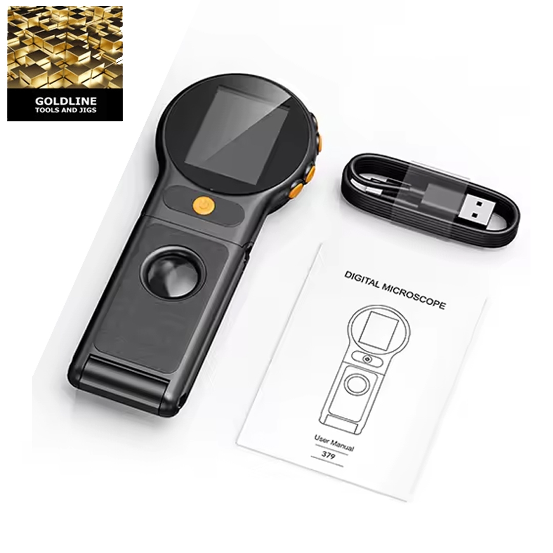 GOLDLINE - MICROSCÓPIO DIGITAL PORTÁTIL