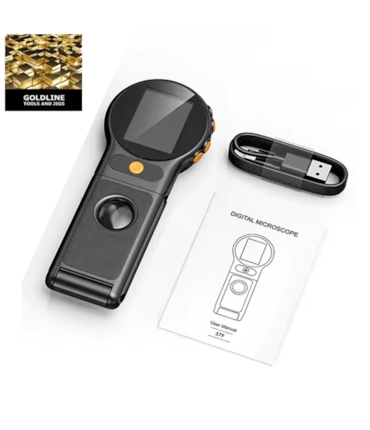 GOLDLINE - MICROSCÓPIO DIGITAL PORTÁTIL