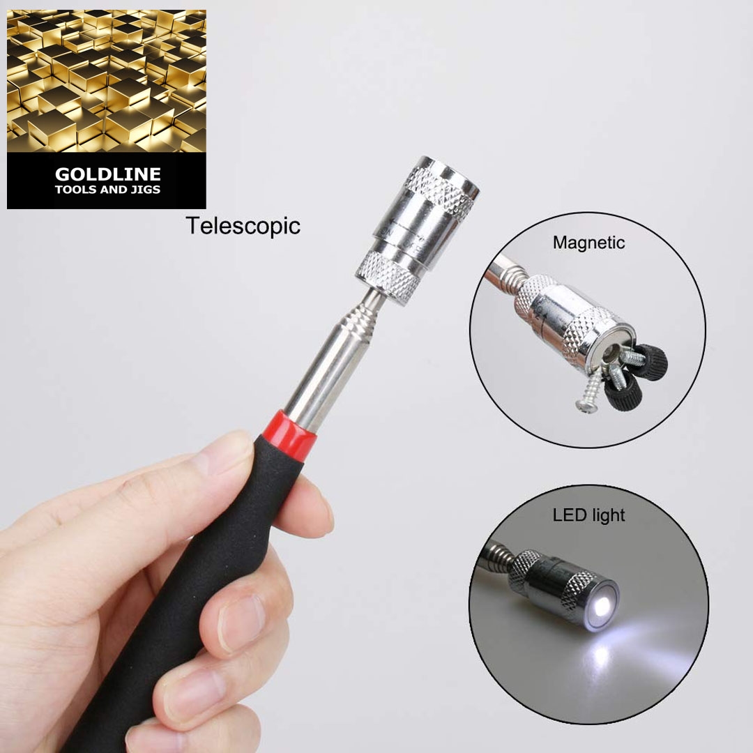 GOLDLINE - PEGADOR TELESCÓPICO MAGNETIZADO