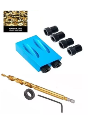 GOLDLINE - POCKET JIG - GABARITO PARA FURAÇÃO COM BROCA