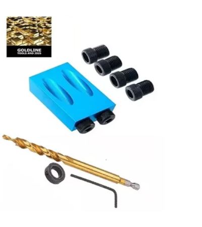 GOLDLINE - POCKET JIG - GABARITO PARA FURAÇÃO COM BROCA