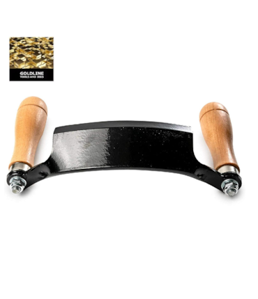 GOLDLINE - SPOKESHAVE PLAINA CURVA - 5 POL.