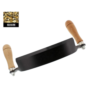 GOLDLINE - SPOKESHAVE PLAINA CURVA - 8 POL. GOLDLINE - SPOKESHAVE PLAINA CURVA - 8 POL.