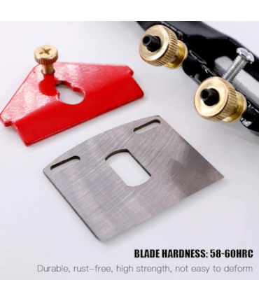 GOLDLINE - SPOKESHAVE - PLAINA DE CONTORNO COM BASE PLANA