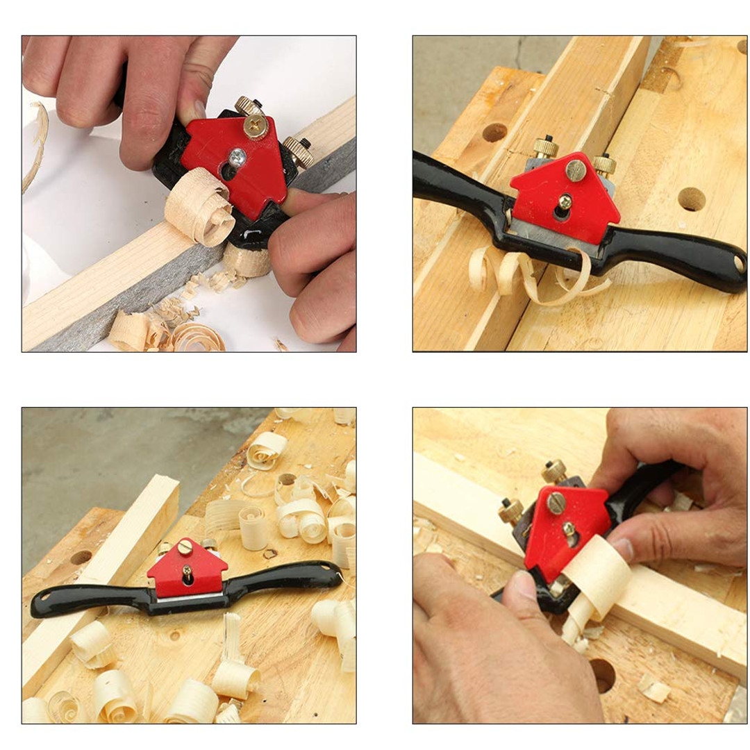 GOLDLINE - SPOKESHAVE - PLAINA DE CONTORNO COM BASE PLANA