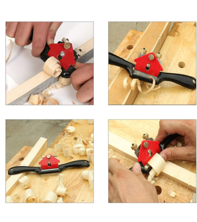 GOLDLINE - SPOKESHAVE - PLAINA DE CONTORNO COM BASE PLANA