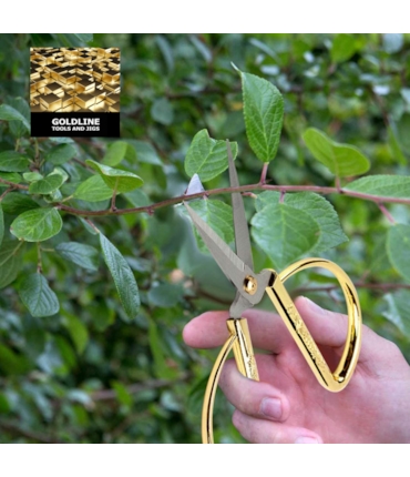 GOLDLINE - TESOURA VINTAGE PARA RECORTES, BONSAI E ARTESANATO