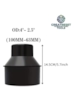 GRT - ADAPTADOR DE CONEXÃO PARA ASPIRAÇÃO DE PÓ - 100MM x 63MM