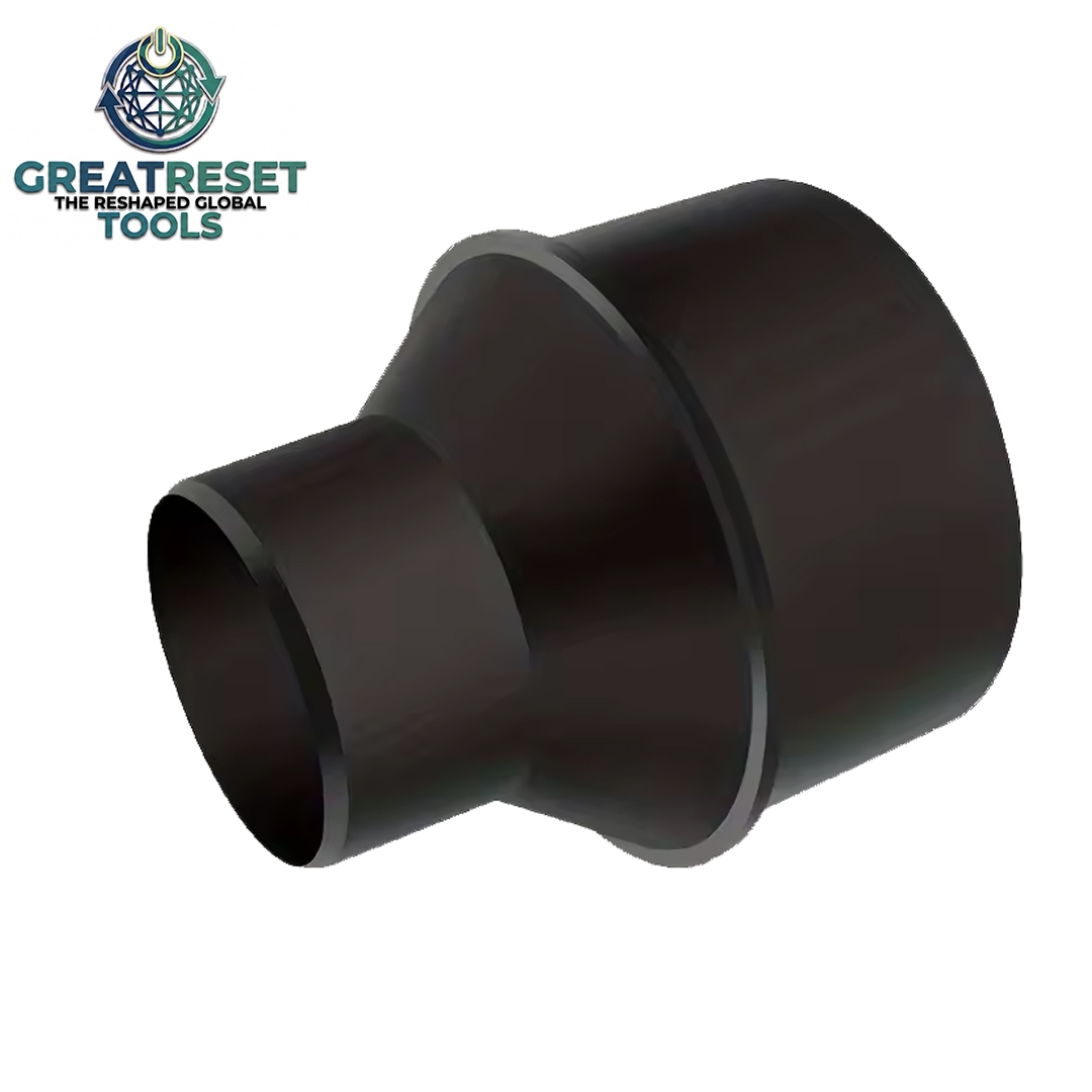 GRT - ADAPTADOR DE CONEXÃO PARA ASPIRAÇÃO DE PÓ - 100MM x 63MM