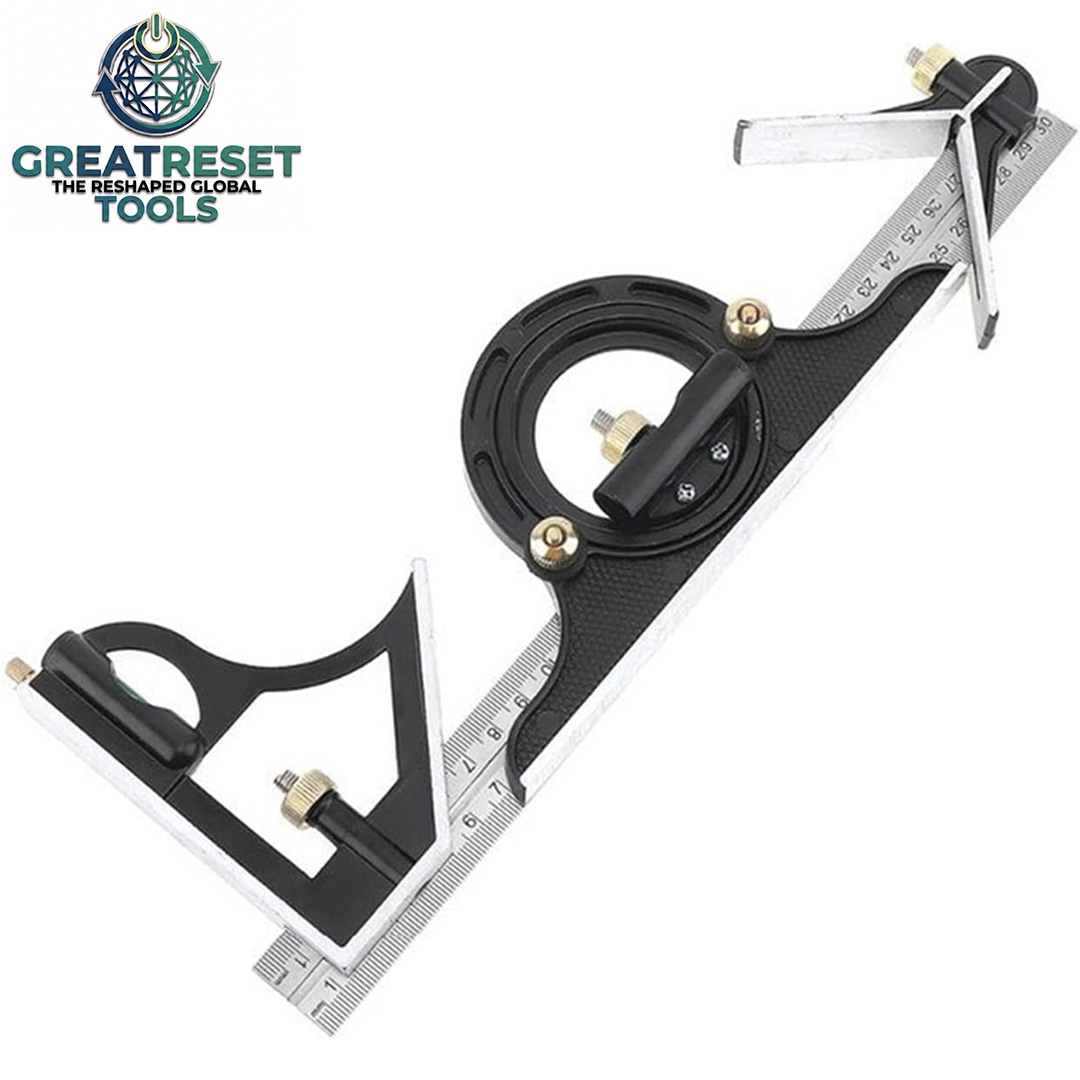 GRT - ESQUADRO COMBINADO MULTIFUNCIONAL - 30 CM