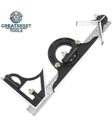 GRT - ESQUADRO COMBINADO MULTIFUNCIONAL - 30 CM
